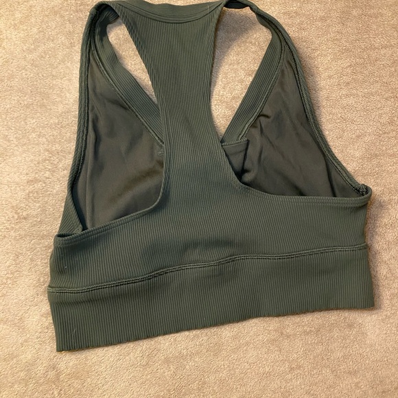 Aerie Olive Green Crop Top bundle. 5 tops - Picture 9 of 15